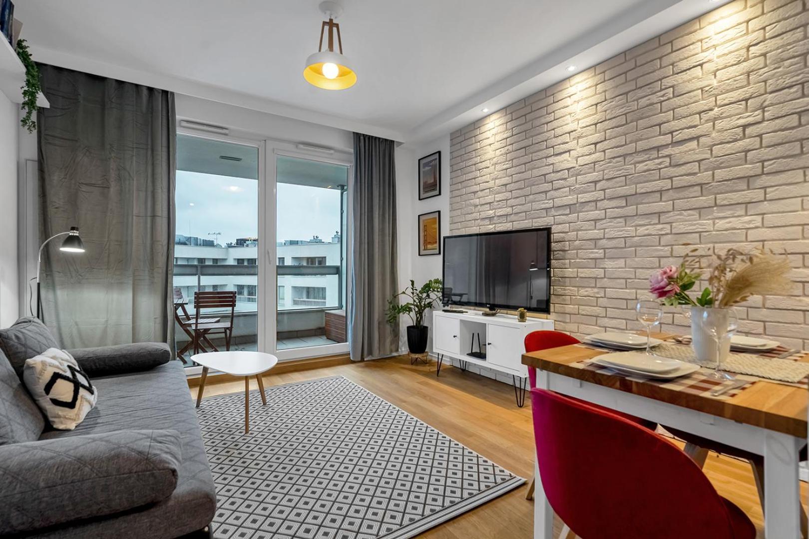 Leilighet Wola - Parking, Balcony, Quiet & Quarter - By Rentujemy